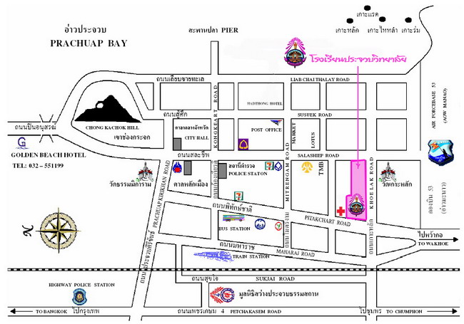 แผนที่โรงเรียน